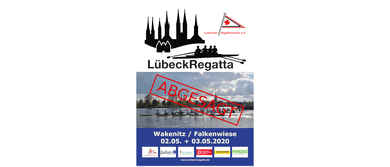 Absage LübeckRegatta 2020 Absage LübeckRegatta 2020